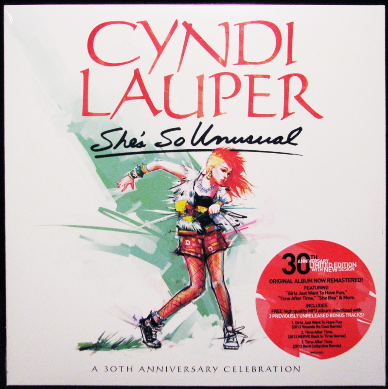 Cyndi Lauper Shes So Unusual 30th Anniversary Ltd Edition Vinyl Lp Ebay 