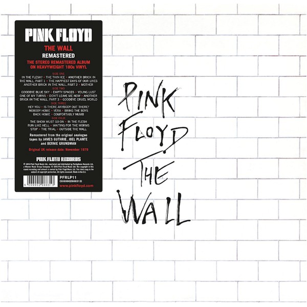 Pink Floyd - The Wall Remastered VINYL LP PRFLP11