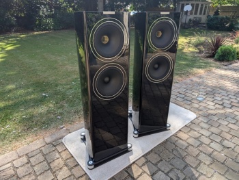 Fyne Audio F703 Loudspeakers - Gloss Black - Ex Display - Analogue ...