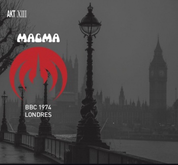 Magma-BBC 1974 Londres Limited Edition Transparent Red Vinyl LP MOVLP2976