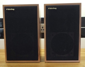 Stirling Broadcast LS3/5A Speakers - Wild Oak - Pre owned