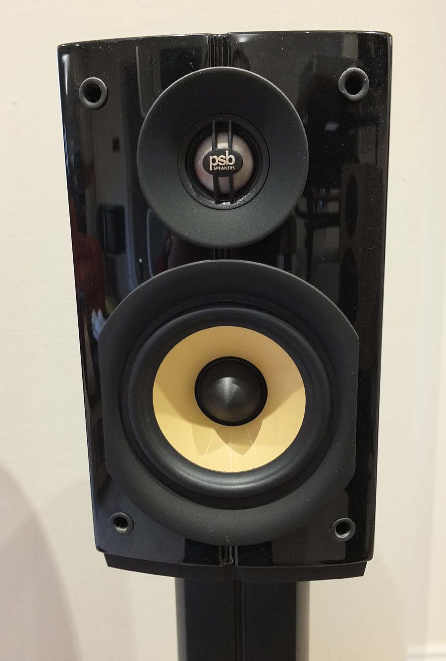 PSB Imagine Mini Loudspeakers in Piano Black With Matching Custom ...