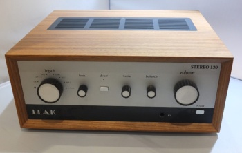 Leak Stereo 130 Integrated Amplifier with DAC - Walnut - Pre Owned