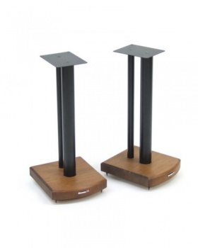 Atacama Moseco 6 Speaker Stands - Black/Dark Bamboo - NEW OLD STOCK