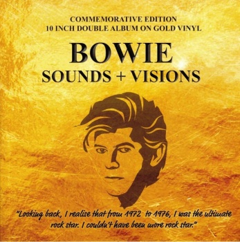 David Bowie / Bowie Sounds And Visions The Legendary Broadcast 10'' LP Vinyl Colour Gold (CPLVBOX001)