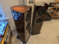 Fyne Audio F703 Loudspeakers - Walnut - Ex Demo