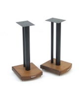 Atacama Moseco 6 Speaker Stands - Black/Dark Bamboo - NEW OLD STOCK