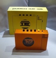We Are Rewind Portable Cassette Player - Orange - Open Box